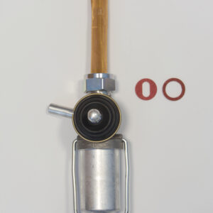 Reservehahn für Porsche 356B T6, Porsche 356C (HahnR-M20x1,5liRF150-BF136-8/15°li Po)