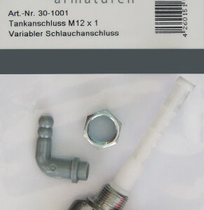 Reservehahn M12x1-LH für Mopeds und Kleinmotoren (HahnR-M12x1li-RF150-F100-6u-6/90u-EHV)